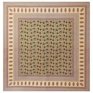 100% Cotton Green <b>Floral</b> Super King <b>Bed</b> Set with 3 Pieces (SHKV1108) - Product Image 4