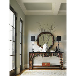 Consola de bambú, mesa decorativa - Product Image 3