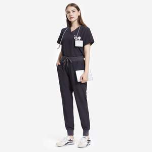 Conjuntos de Uniformes Médicos para Mujer en Tela Suave, Diseñados para el Trabajo Clínico, con Sensación Suave, Ajuste Cómodo y Estilo Profesional - Product Image 2