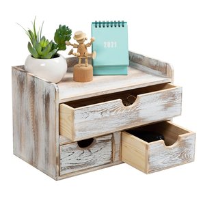 <b>Wood</b> <b>Desk</b> Organizer Set Office Stationery & Accessories Holder for Bulk Export Supply - Product Image 6