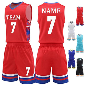 Maillot de basket-ball double face pour hommes et enfants Uniforme de sport à séchage rapide Ensemble respirant Style portable pour le basket-ball pour enfants - Product Image 3