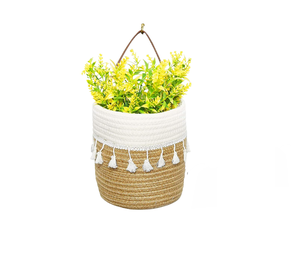 2023 Modern Look Jute Plant Pot Hanger Handmade High Quality Modern Jute Plant Pot Hanger Elegant <b>for</b> Home Hotel Decor Usage - Product Image 5