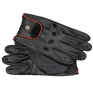 Gants en cuir véritable unisexe de haute qualité pour la conduite hivernale, nouvelle collection, vente en gros, durables, protection de la paume, antidérapants - Product Image 1