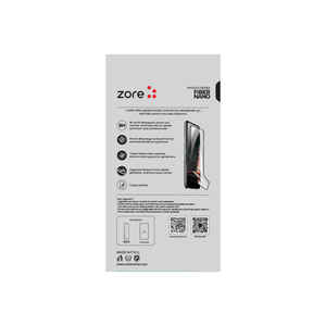 Protection d'écran en fibre nano haute durabilité Netzy pour Redmi Note 10, cadre noir, anti-espion, anti-choc, film de confidentialité en verre pour l'avant - Product Image 2