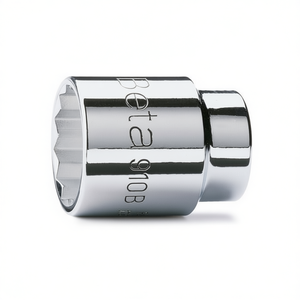 3/8\" Female Square Drive Polygonal Mouth Chrome-Plated <b>Socket</b> Wrenches - Product Image 2