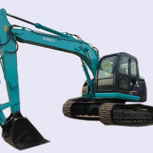 รถขุดไฮดรอลิกแบบตีนตะขาบ Kobelco Sk135 ของญี่ปุ่น น้ำหนัก 13 ตัน รับประกัน 1 ปี กระบอกไฮดรอลิก Liyuan ประสิทธิภาพสูง-ขาย - Product Image 1