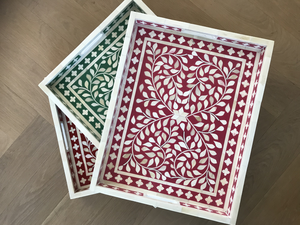 Premium Eco-Friendly Resin and MDF Inlay Serving Tray for <b>Kitchen</b> <b>Decor</b> and Wedding Parties - Product Image 4