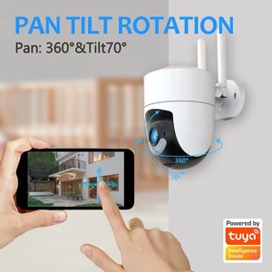 Annke 3MP 4CH HD NVR với 4 cái Mini PT Wifi Hệ thống camera tầm nhìn ban đêm con người phát hiện hai cách âm thanh NVR Kit - Product Image 3