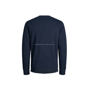 100% algodón Active Wear pulóver en blanco estilo sudadera Unisex Casual Streetwear cuello redondo sudaderas con capucha de alta calidad para hombres - Product Image 6