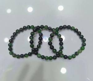 <b>Ruby</b> Zoisite <b>bracelet</b> high quality and precious stone 8mm Size For natural beads <b>bracelet</b> also used for healing and energy - Product Image 5