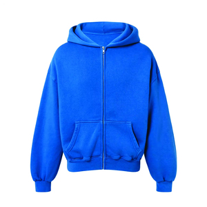 Pas cher prix prix de gros nouveauté 2025 personnalisé lavé travail lourd avec des hommes à capuche qualité supérieure - Product Image 2