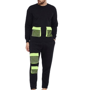 ชุดวอร์มออกกำลังกายผู้ชาย ดีไซน์ล่าสุด คุณภาพสูง ผ้าเฟรนช์เทอร์รี่ ระบายอากาศได้ดี แขนยาว พร้อมกระเป๋าข้าง - Product Image 1