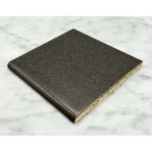 American Olean 4-1/4 \ "Espresso Bullnose Azulejo de cerámica cristalino 1PC Producto de cerámica - Product Image 1