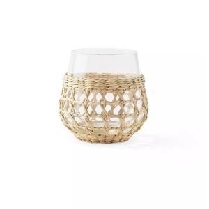 Fourniture d'usine rotin porte-gobelet vaisselle décor rotin gobelet vaisselle haute qualité en osier table fabriquée en inde ODM/OEM - Product Image 1