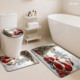 Custom Printed <b>Mat</b> <b>Bathroom</b> Rug <b>Set</b> for <b>Bathroom</b> Non-Slip Shower Curtain Bath <b>Mat</b> - Product Image 1