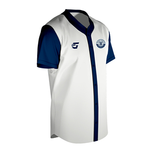 เสื้อเบสบอล OEM ชุดทีมติดกระดุมแขนสั้นโลโก้และสีออกแบบได้ตามต้องการ - Product Image 5
