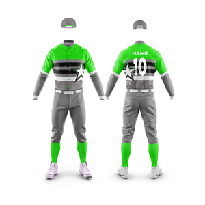 ชุดเบสบอลโพลีเอสเตอร์เสื้อเจอร์ซี่พิมพ์โลโก้ตามสั่ง - Product Image 5
