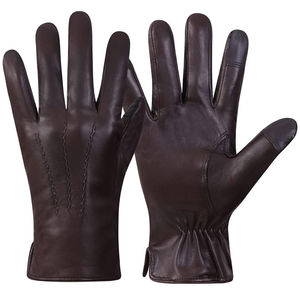 Nouveaux gants de mode en cuir élégants produit respirant à haute couture gants de mode en cuir Ultra doux au toucher pour hommes OEM - Product Image 1