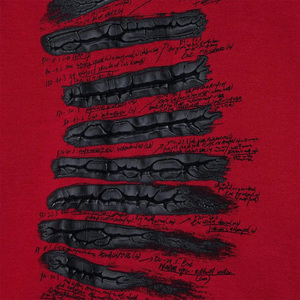 เสื้อยืดคอกลมแขนสั้นผู้ชาย พิมพ์ลายโลโก้เต็มตัว ผ้าฝ้าย 100% ระบายอากาศ ไม่เป็นขุย สไตล์ไฮสตรีท ปี 2025 ผลิตในปากีสถาน - Product Image 6