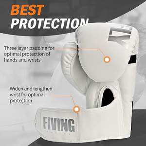 Fabrication en gros de gants de boxe, nouveau design, durables, 14-16 oz, entraînement professionnel, cuir PU, gants de boxe personnalisés - Product Image 5