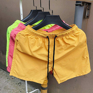 กางเกงขาสั้นผ้าไนลอนรัดกล้ามเนื้อสำหรับออกกำลังกายและวิ่งกางเกงออกกำลังกายผ้ายืดทรงสูงแบบ2-in-1สำหรับ100% - Product Image 5