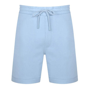 Pantalones cortos de chándal deportivos activos para hombre, 100% de algodón, patrón sólido, ropa deportiva informal para correr, logotipo personalizado, tamaño de lana, teñido liso - Product Image 3