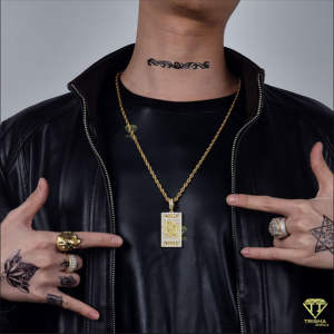 Joyería de Hip Hop al por mayor personalizada Rolls Royce rectángulo encanto latón cúbico VVS laboratorio cultivado diamante colgante para fiesta de Rock - Product Image 4