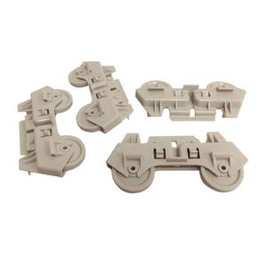 Roulettes inférieures pour lave-vaisselle électrique 4317933CM (lot de 4) – Pièces de rechange pour lave-vaisselle, remplace 4317933 - Product Image 1