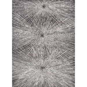 Tapis Uvenuti noué à la main en laine et soie de bambou, motif abstrait bleu, pour la maison, la chambre, le couloir, rectangulaire, fait main, patchwork, modèle 5005 - Product Image 1