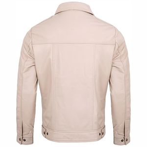 Venta al por mayor de calidad única personalizada chaqueta de piel de oveja chaqueta de cuero de alta calidad - Product Image 3