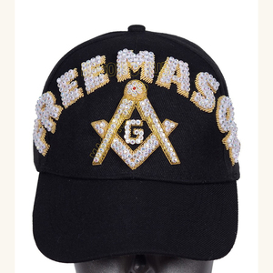 Sombrero Masónico Ajustable de Estilo Clásico Diseñado para Reuniones de Logia, Actividades al Aire Libre, Uso Ceremonial y Moda Diaria - Product Image 6