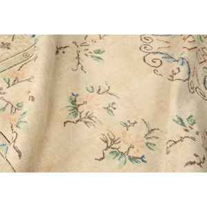 Alfombra Turca Grande de 5.7x8.6 pies, Alfombra Oriental Blanca Vintage - Product Image 5