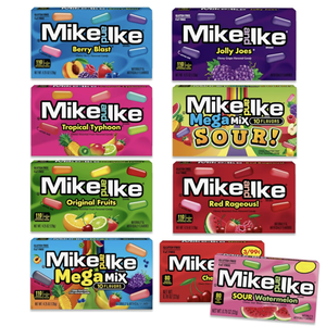 Caramelos masticables surtidos de frutas originales Mike and Ike - 5 OZ caramelos de chocolate Mike and Ike en venta - Product Image 5