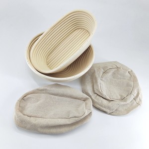 Cesta ovalada para masa de pan, banneton de alta calidad, canasta de ratán natural para masa madre, bannetons de bajo costo. - Product Image 6