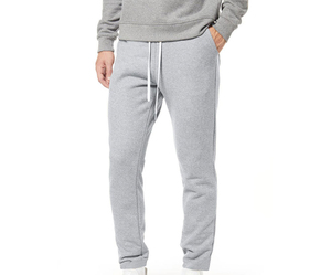 Vente en gros de pantalons de jogging d'été décontractés gris chiné pour hommes pantalons de survêtement légers avec motif droit pour le sport et le jogging - Product Image 1