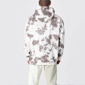 Venta al por mayor de algodón básico mezclado Streetwear hombres Tie Dye sudaderas con capucha de alta calidad Durable y transpirable Material hombres Tie Dye sudaderas con capucha - Product Image 2