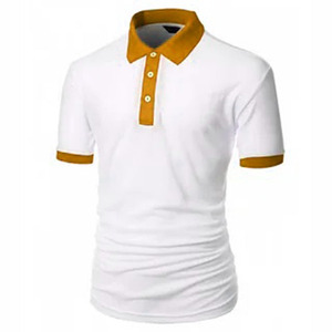 เสื้อโปโลกอล์ฟสำหรับผู้ชายเสื้อโปโลแขนสั้นผ้าฝ้ายเสื้อกีฬาเสื้อกอล์ฟปักโลโก้ลำลองสำหรับฤดูร้อน - Product Image 5