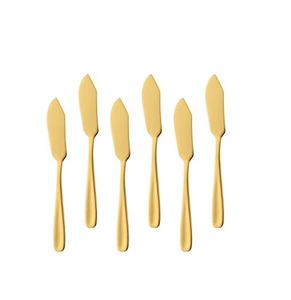 Couteau/fourchette/couteau en laiton couverts longue palette poignée thé café Table à manger utilisation Restaurants beurre utilisation - Product Image 5