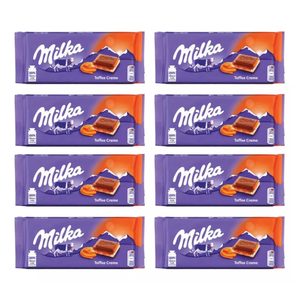 มิลก้า ทอฟฟี่ ครีม ช็อกโกแลตบาร์ 100 กรัม - ขนมหวานแสนอร่อย - Product Image 4