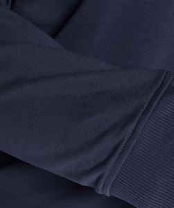 เสื้อฮู้ดผู้ชายแบบเรียบๆเปิดไหล่ไม่มีเชือกเสื้อสเวตเชิ้ตแขนยาวโอเวอร์ไซส์สำหรับผู้ชายแฟชั่นตามสั่ง - Product Image 5