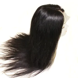 Vietnamese super double drawn bone straight human hair wig, 13x4 13x6 Transparent Frontal Raw vietnam Hair Wig
