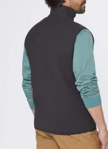Gilet décontracté pour homme en polyester/coton, logo personnalisé, haute qualité, respirant, service OEM, gilet et gilets personnalisés pour homme - Product Image 4