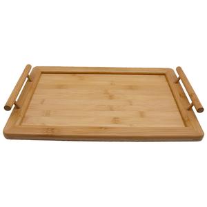 Bandeja de metal duradera de diseño antiguo de color bronce para restaurante casero y hotel para dulces de frutas y servir 4x56x39 cm - Product Image 3