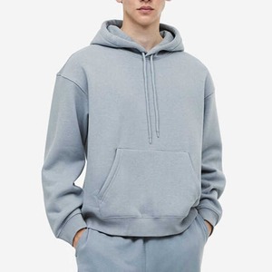 New Arrival Men's Slim Body Lightweight <b>Winter</b> <b>Hoodies</b> Custom Logo Printed Solid Pattern Polyester/Cotton Fabric Wholesale - Product Image 3