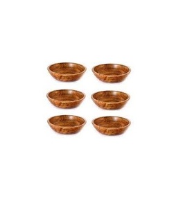 Bol en bois au design moderne et bol en bois d'acacia de la meilleure qualité pour différentes tailles bol en bois de 8 pièces à vendre - Product Image 2