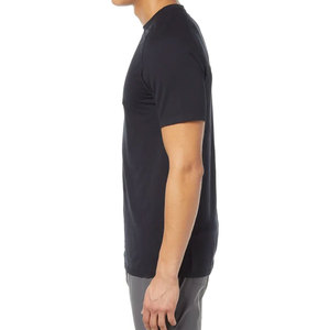 Wholesale Premium Men's Casual Cotton T-Shirt 100% Cotton Rounded Neck Quick Dry Breathable Custom <b>Logo</b> Solid High Quality - Product Image 4