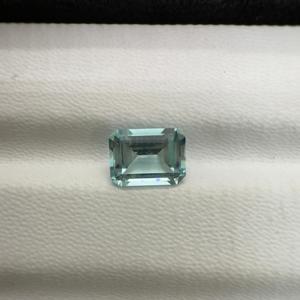 Piedras preciosas sueltas de corte esmeralda de alta calidad, lote de corte facetado, mayorista de Aguamarina azul Natural, joyería pulida a mano - Product Image 3