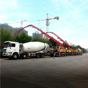 Camion bétonnière mobile 8x4 14m3 d'occasion à prix compétitif avec boîte de vitesses à roulement de moteur de pompe-pour les besoins de mélange du béton - Product Image 4