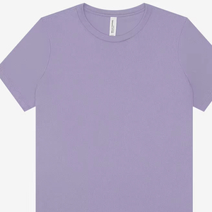 Fabricante al por mayor Señoras Camisetas Logotipo personalizado Bella + Lona Señoras Relajado Jersey Camiseta de manga corta - Product Image 1