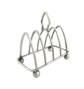 Nouvelle arrivée argent tranche toast support pour petit déjeuner morceaux de pain accessoires de cuisine maison stockage et organisation toast rack - Product Image 1